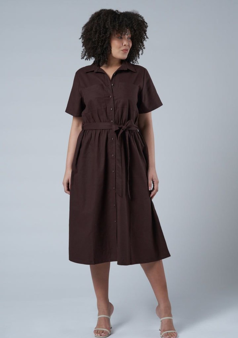 SOMETHING 4 OLIVIA Midi Dresses | Frankie Shirt Midi Dress