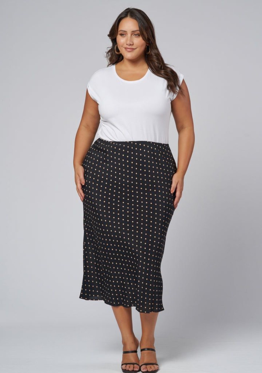 SOMETHING 4 OLIVIA Midi Skirts | Emily Print Midi Skirt