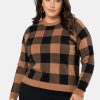 SOMETHING 4 OLIVIA Jumpers | Nova Check Knit Jumper