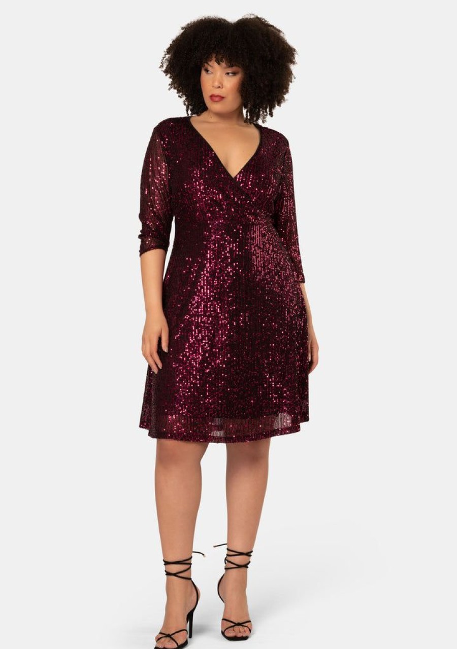 PINK DUSK Sequin Dresses | Are You Jelly Sequin Dress