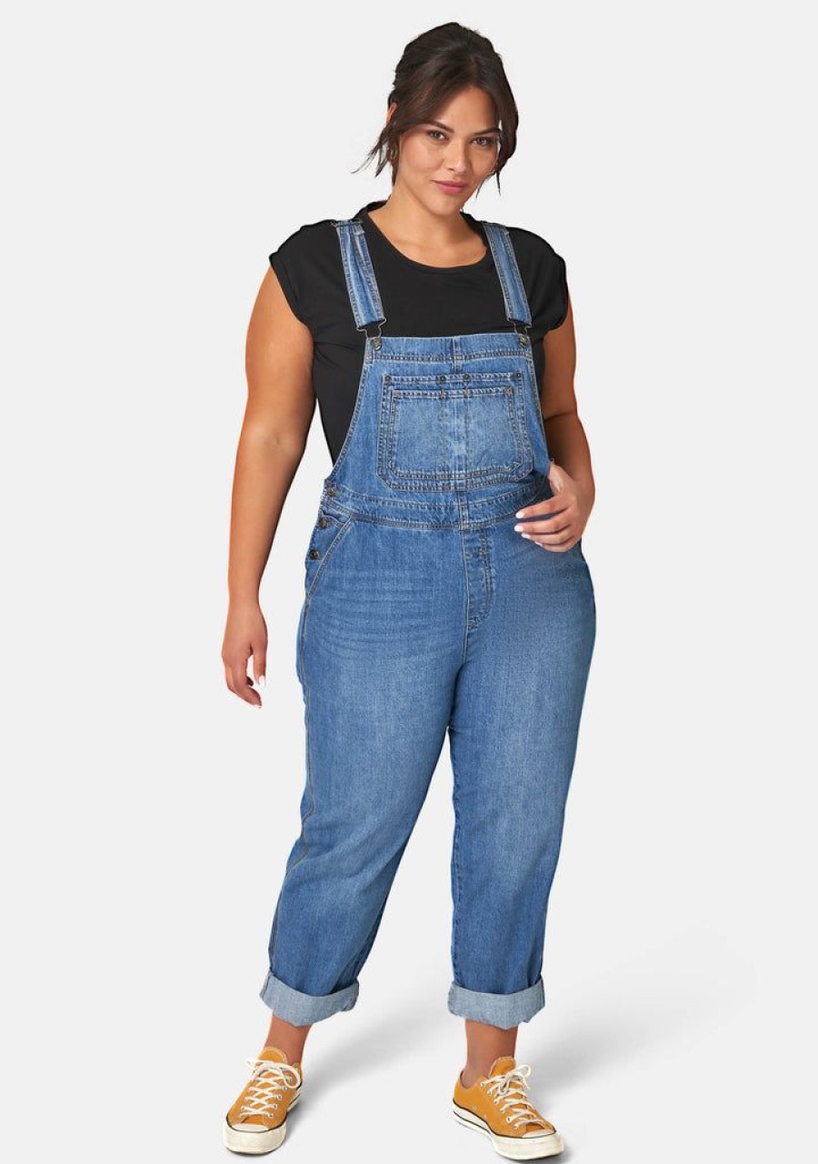 INDIGO TONIC Denim | Hailey Denim Overalls