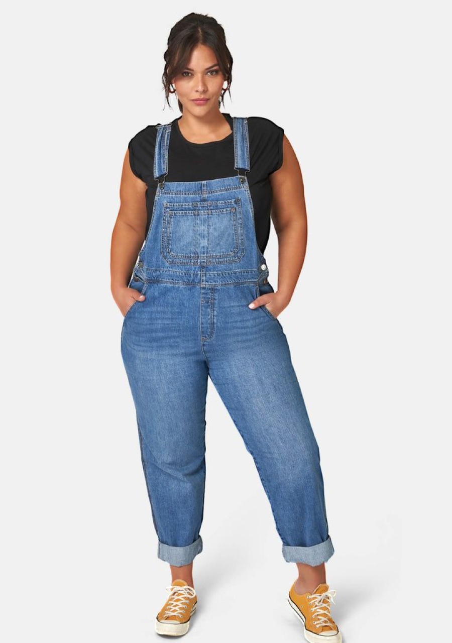 INDIGO TONIC Denim | Hailey Denim Overalls