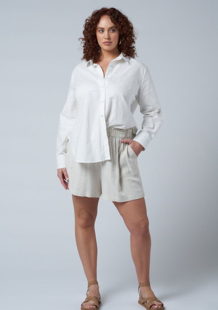 SOMETHING 4 OLIVIA Shirts & Blouses | Azalea Linen Shirt