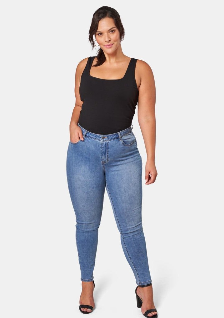 INDIGO TONIC Denim | Kylie Curve Skinny Jeans