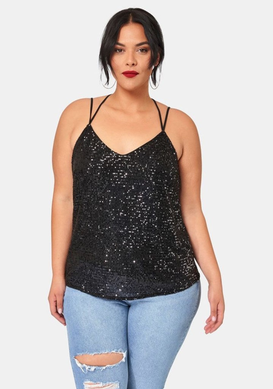 PINK DUSK Camis | Sparkles Between Us Cami