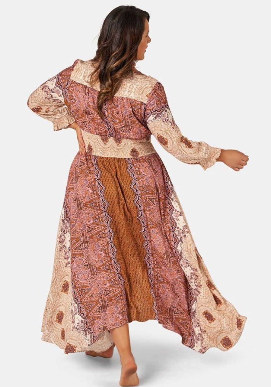 THE POETIC GYPSY Boho Dresses | Brown Sugar Maxi Dress