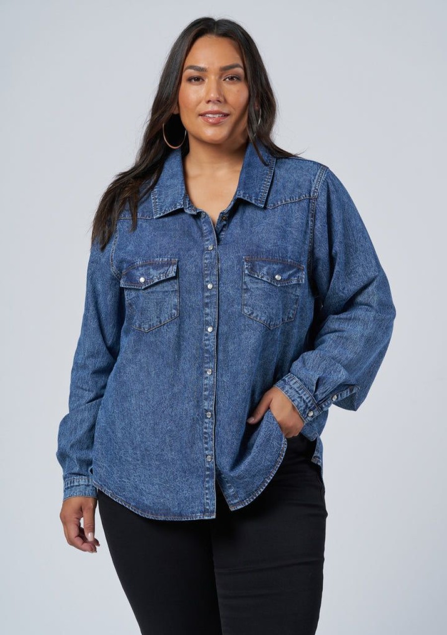 INDIGO TONIC Denim | Parton Denim Shirt